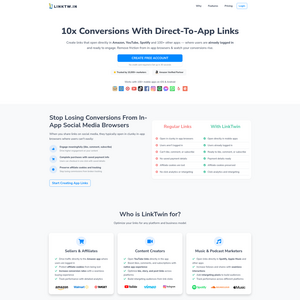 LinkTw.in Screenshot