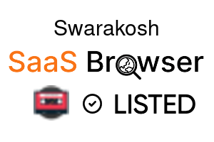 Swarakosh - SaaS Browser Verified Badge
