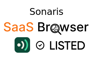 Sonaris - SaaS Browser Verified Badge