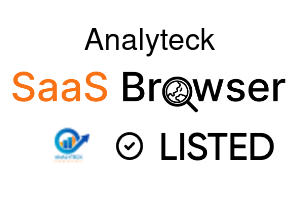 Analyteck - SaaS Browser Verified Badge