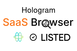 Hologram - SaaS Browser Verified Badge