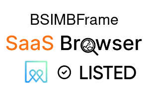 BSIMBFrame - SaaS Browser Verified Badge