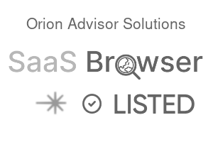 Orion Advisor Solutions - SaaS Browser Verified Badge
