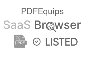 PDFEquips - SaaS Browser Verified Badge