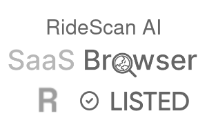 RideScan AI - SaaS Browser Verified Badge