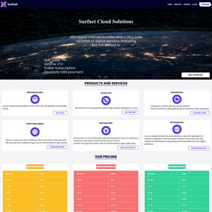 Surfnet Cloud Solutions Screenshot