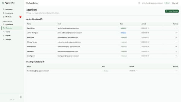 ApprovaDoc Screenshot 6