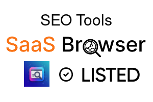 SEO Tools - SaaS Browser Verified Badge