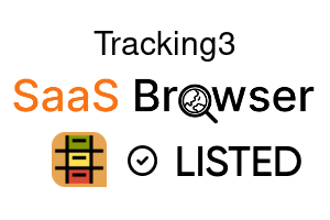 Tracking3 - SaaS Browser Verified Badge