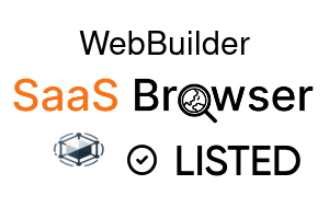 WebBuilder - SaaS Browser Verified Badge