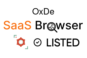 OxDe - SaaS Browser Verified Badge