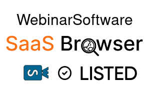 WebinarSoftware - SaaS Browser Verified Badge