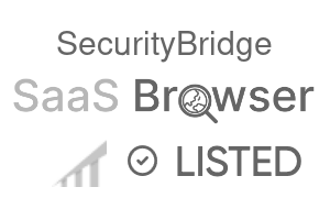 SecurityBridge - SaaS Browser Verified Badge