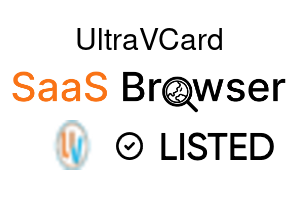 UltraVCard - SaaS Browser Verified Badge