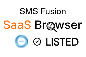 SMS Fusion - SaaS Browser Verified Badge