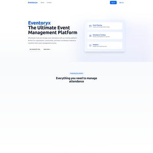 Eventoryx Screenshot