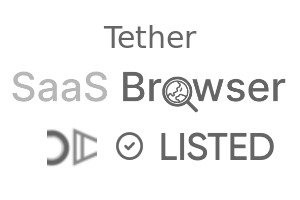 Tether - SaaS Browser Verified Badge