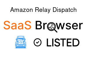 Amazon Relay Dispatch - SaaS Browser Verified Badge
