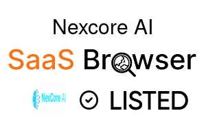 Nexcore AI - SaaS Browser Verified Badge