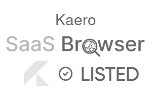 Kaero - SaaS Browser Verified Badge