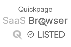 Quickpage - SaaS Browser Verified Badge