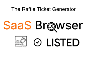 The Raffle Ticket Generator - SaaS Browser Verified Badge