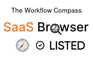 The Workflow Compass - SaaS Browser Verified Badge