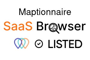 Maptionnaire - SaaS Browser Verified Badge