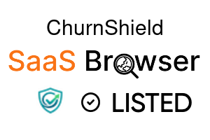 ChurnShield - SaaS Browser Verified Badge