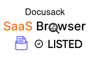 Docusack - SaaS Browser Verified Badge