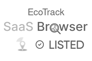 EcoTrack - SaaS Browser Verified Badge