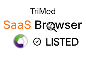 TriMed - SaaS Browser Verified Badge