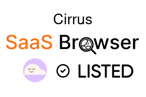 Cirrus - SaaS Browser Verified Badge