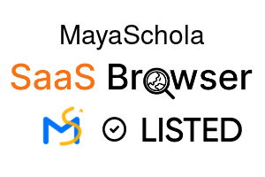 MayaSchola - SaaS Browser Verified Badge