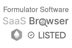 Formulator Software - SaaS Browser Verified Badge