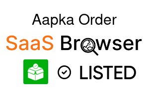 Aapka Order - SaaS Browser Verified Badge