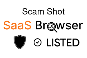 Scam Shot - SaaS Browser Verified Badge