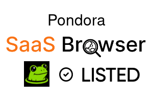 Pondora - SaaS Browser Verified Badge