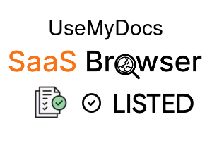 UseMyDocs - SaaS Browser Verified Badge