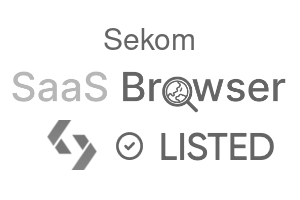 Sekom - SaaS Browser Verified Badge