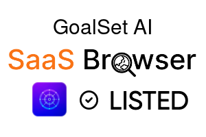 GoalSet AI - SaaS Browser Verified Badge