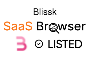 Blissk - SaaS Browser Verified Badge