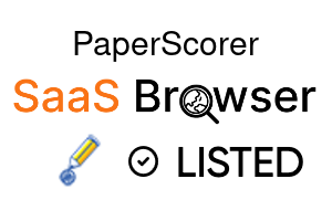 PaperScorer - SaaS Browser Verified Badge