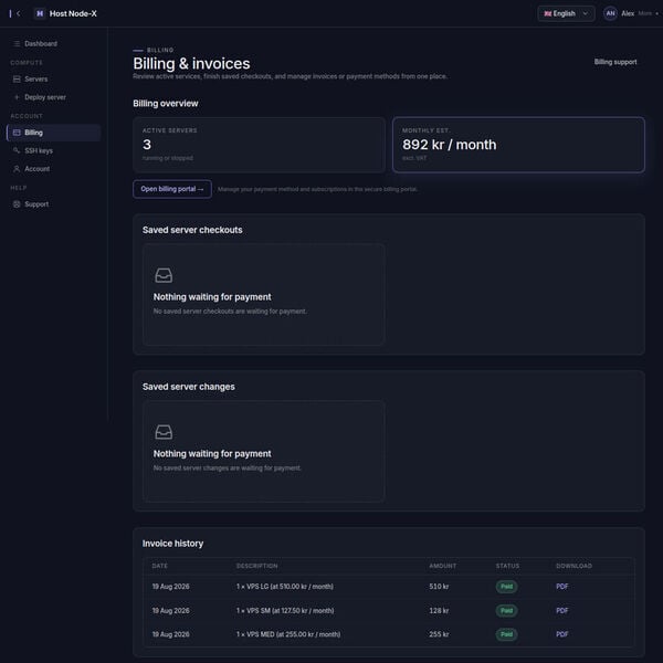 HostNodex Screenshot 7