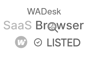 WADesk - SaaS Browser Verified Badge