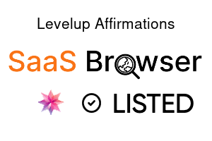 Levelup Affirmations - SaaS Browser Verified Badge