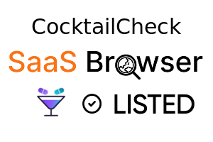 CocktailCheck - SaaS Browser Verified Badge