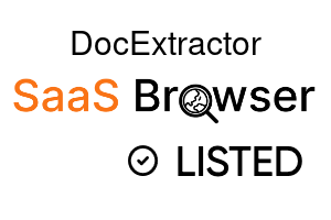 DocExtractor - SaaS Browser Verified Badge