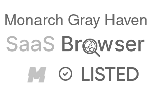 Monarch Gray Haven - SaaS Browser Verified Badge