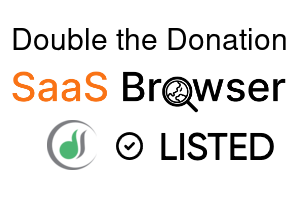 Double the Donation - SaaS Browser Verified Badge